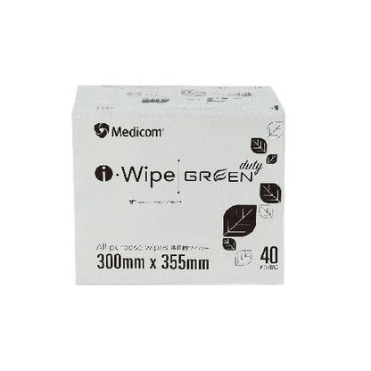 i-Wipe GREEN Duty 多目的ワイパー40枚入×12箱