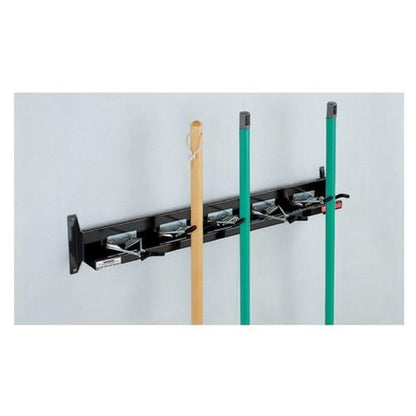モップハンガー D型壁掛式(5本掛) CE-491-205-0