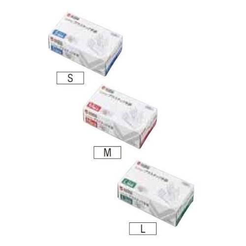 コンドルC プラスチック手袋パウダ-フリーL100枚入×10箱