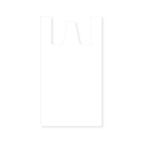 持ち手付ポリ袋15白 50枚