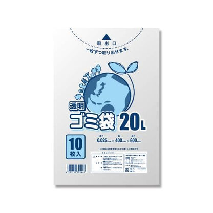 LD透明ゴミ袋薄口3 70L10枚