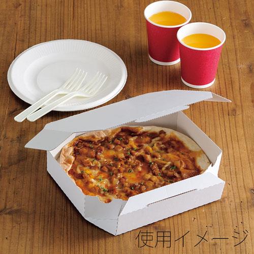 Nピザ箱 S 白 10枚入