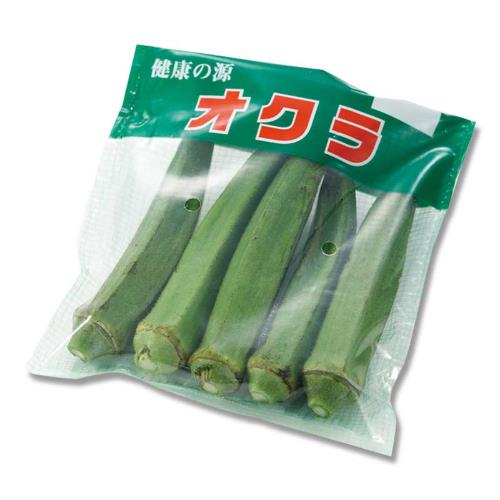 日持ちバッグ オクラ テープ付 100枚入