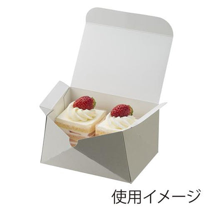 ケーキ箱 2～3個用 ナチュラルグレー 25枚入