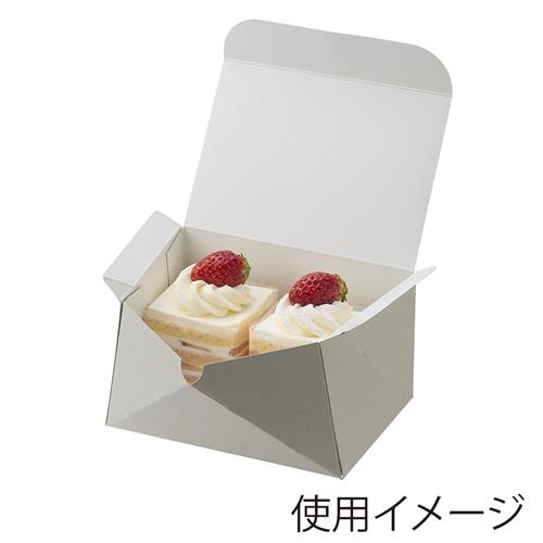 ケーキ箱 6～7個用 ナチュラルグレー 25枚入