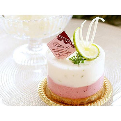 65853ケーキピックパティスリーレースOR 百入
