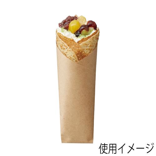 クレープ包装紙 未晒無地 100枚入