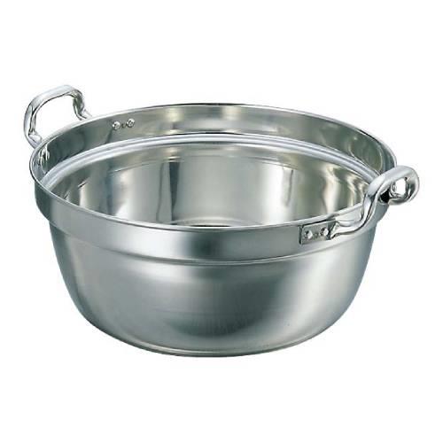 SWステンレス両手電磁料理鍋42cm 0140010