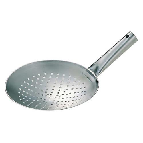ステンレス中華穴明片手鍋30cm 0198900