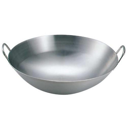 クローバー中華両手鍋57cm板厚1.5mm 0203800