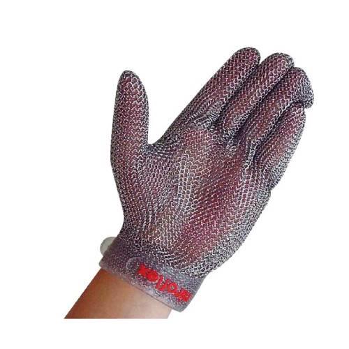 メッシ手袋フラスチックヘルト付1枚左手用S 0248000