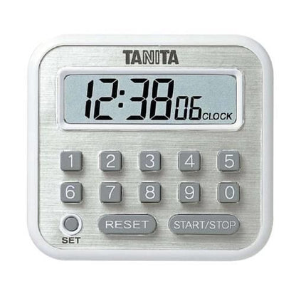 デジタルタイマー100時間計TD-375-WHホワイト 0406010