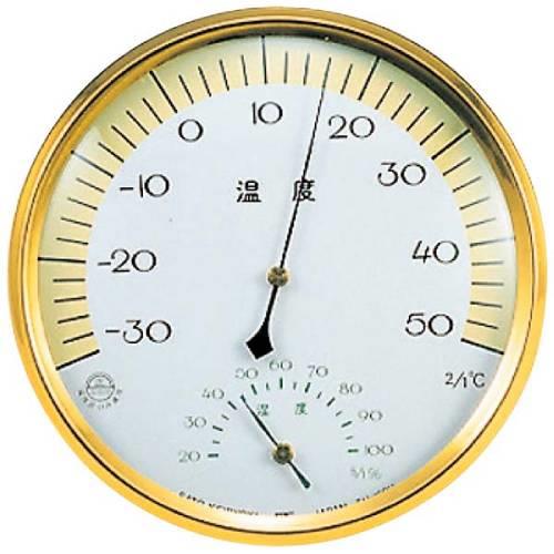 SATOハーモニー温湿度計φ150 0406800