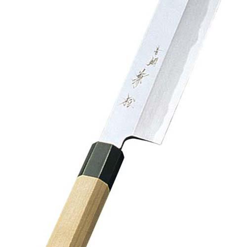 兼松作青二鋼薄刃庖丁19.5cm 0569600