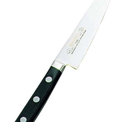正広作ツバ付モリブデン鋼ペティーナイフ12cm 0587600