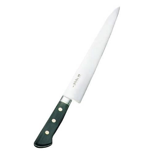 正広作日本鋼・ツバ付筋引24cm 0589500
