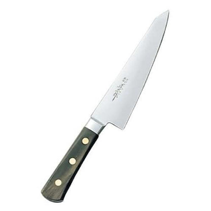 正広作日本鋼・ツバ付ガラスキ18cm 0590100