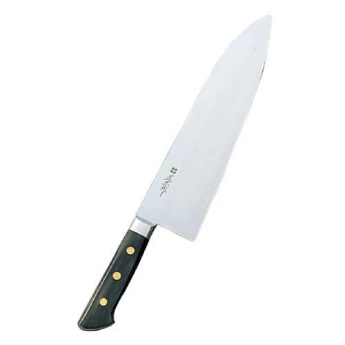 正広作日本鋼・ツバ付小間切24cm 0590300