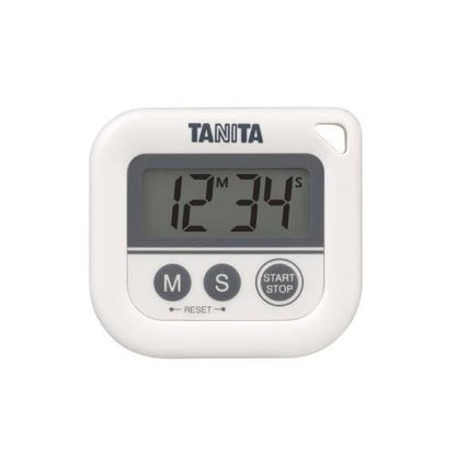 タニタ丸洗いタイマー100分計TD-376Nホワイト 0859810