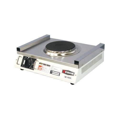 エイシン電気コンロNE-100AK1連 0874710