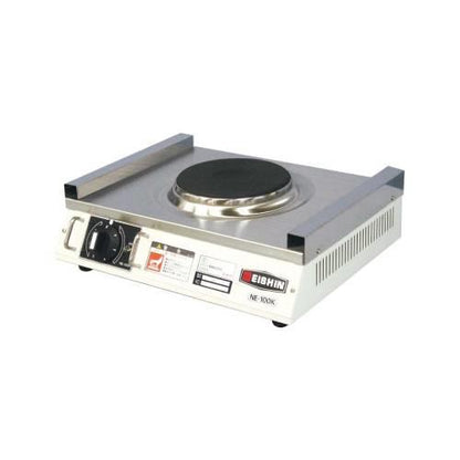 エイシン電気コンロNE-100AK1連 0874710
