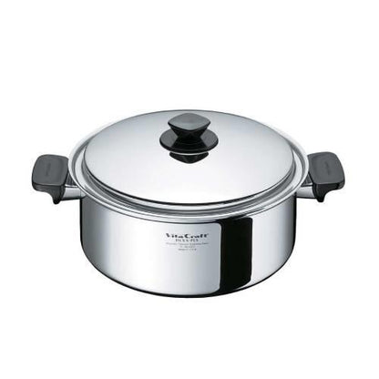 ビタクラフトヘキサプライ両手鍋5.5L6127 0913600