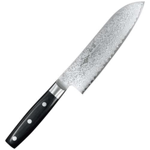 松翠69層鋼ダマスカス三徳18cm 0990910