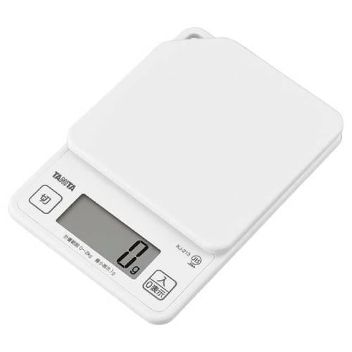 デジタルクッキングスケール2kgKJ-213WHホワイト 1038420