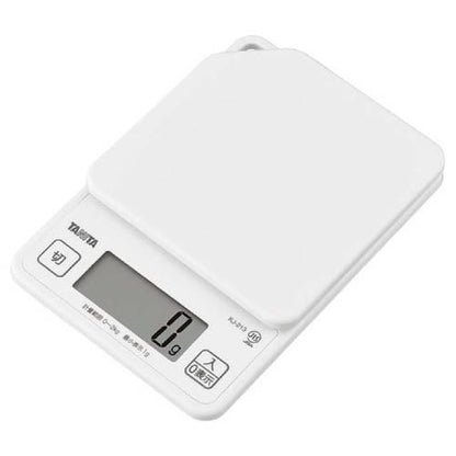 デジタルクッキングスケール2kgKJ-213WHホワイト 1038420