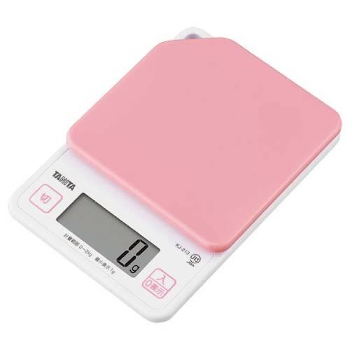 デジタルクッキングスケール2kgKJ-213PKヒンク 1038430