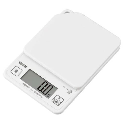 テシタルクッキンクスケール1kgKJ-114WHホワイト 1038450