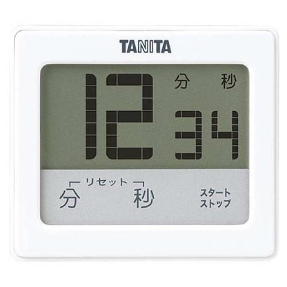 タニタ防水タッチパネルタイマーTD-414WHホワイト 1038830