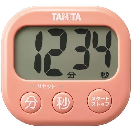 でか見えタイマー100分計TD-429コーラルヒンク 1072981