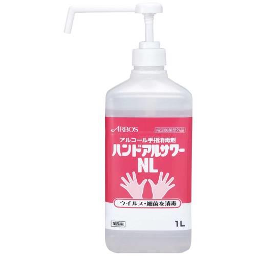 アルコール手指消毒剤ハンドアルサワNL1L14246 1078140