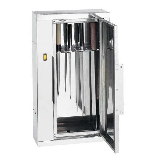 殺菌灯付庖丁保管庫K-104型7本差 1095600