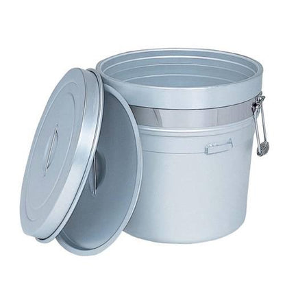 アルマイト段付二重食缶大量用250-A20L 1129740