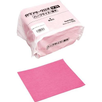 カウンタークロスソフトハーフ薄手100枚ヒンク535807 1164460