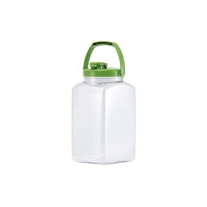 プラスチックカラー果実酒びんS型4.0Lグリーン 1170450