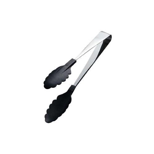 抗菌耐熱カラートングミニブラック18cm 1173650