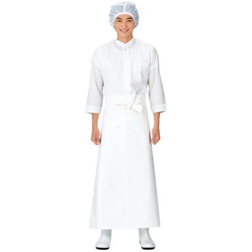 マイティクロスエプロン腰下E-1002-4ピンクLL 1174920