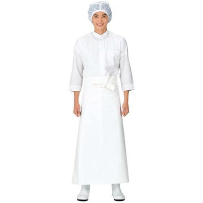 マイティクロスエプロン腰下E-1002-4ピンクLL 1174920