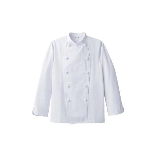 男女兼用コックコート長袖AS-7300L 1201030