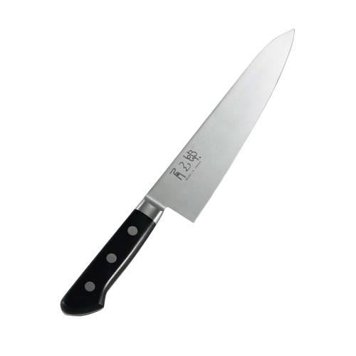 角三郎ハイカホン10Aツバ付ハッカ柄牛刀18cm 1251900
