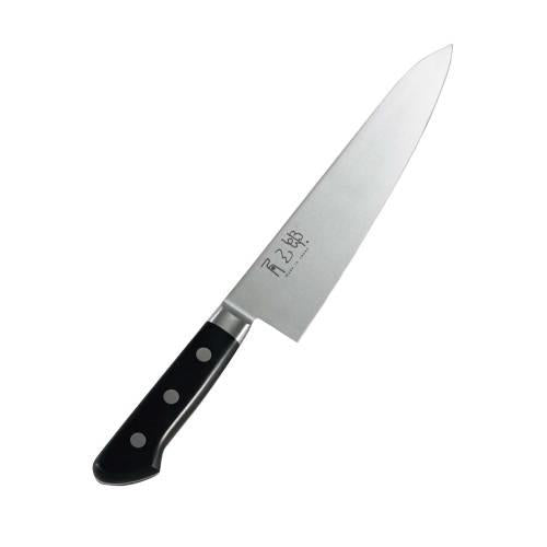 角三郎ハイカホン10Aツバ付ハッカ柄牛刀27cm 1251930