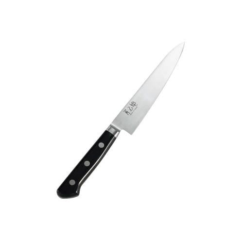 角三郎ハイカホン10Aツバ付ハッカ柄ペティ12cm 1251960
