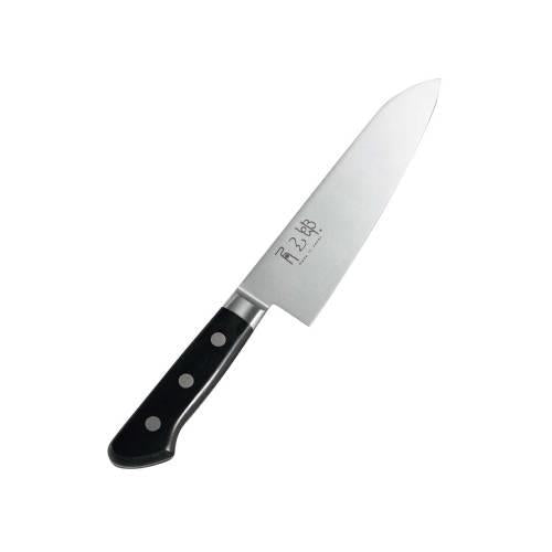 角三郎ハイカホン10Aツバ付ハッカ柄三徳18cm 1251980