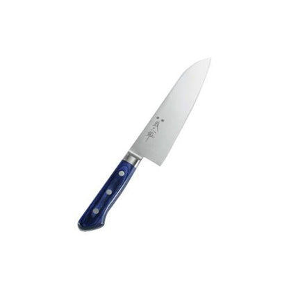 モリブデン鋼ツバ付青合板三徳18cm 1290890