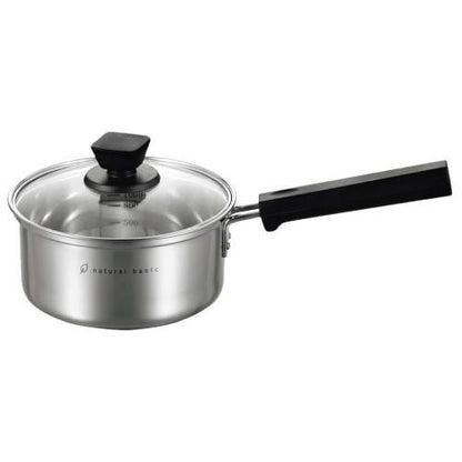 ナチュラルベーシック深型片手鍋16cmNBP-16 1539100
