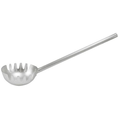 アルミ両口麺ひしゃく20cm柄長20cm 1545170