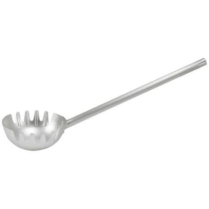 アルミ両口麺ひしゃく20cm柄長30cm 1545180